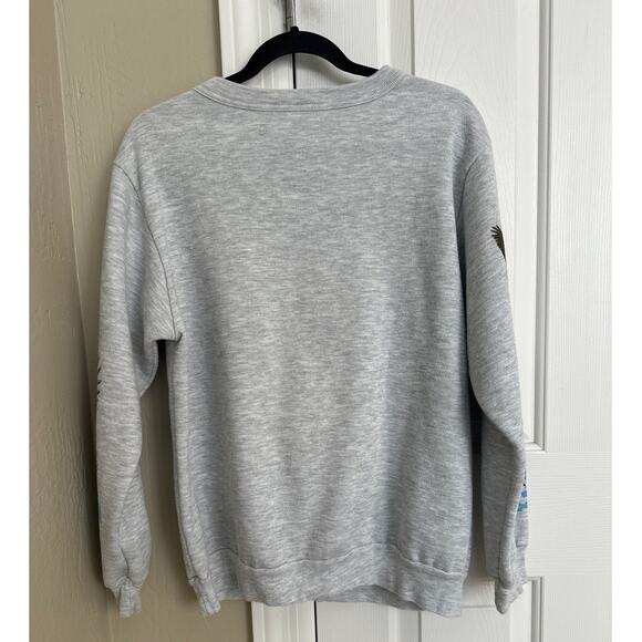 Vintage Cal Pacific Designs Eagle Nature Patriotic Sweatshirt S/M - Picture 4 of 6